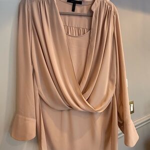 Elegant Beige Women's Top